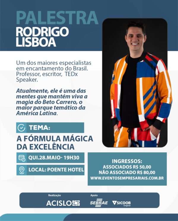 Palestra com Rodrigo Lisboa