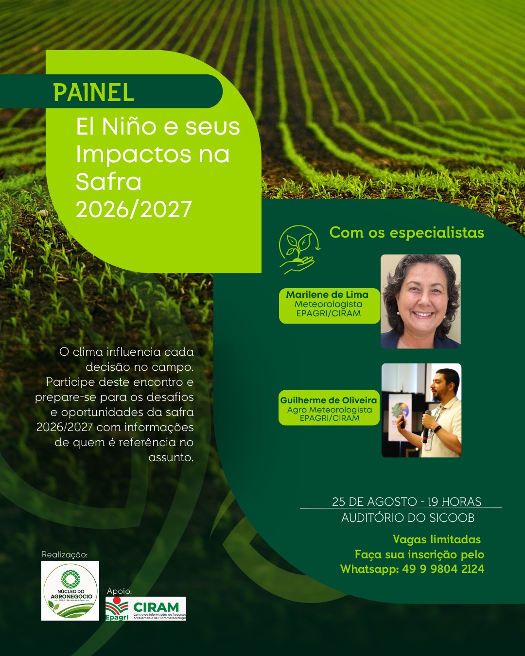 PAINEL El Niño e seus Impactos na Safra 2026/2027